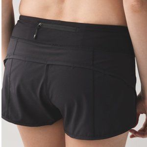 lululemon Speed Short, black